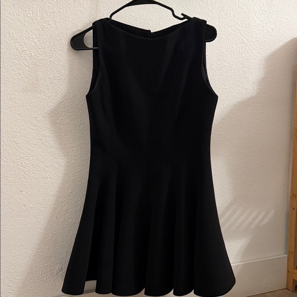 Zara Elegant Black Sleeveless Dress